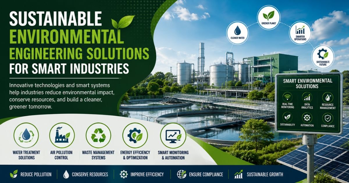 Sustainable Environmental Engineering Solutions for Smart Industries