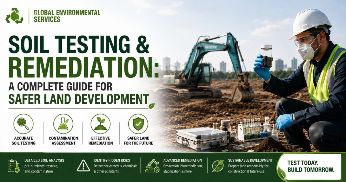 Soil Testing & Remediation: A Complete Guide for Safer Land Development