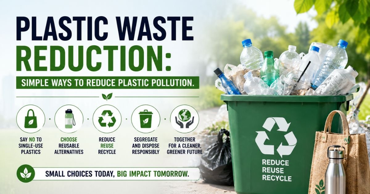 Plastic Waste Reduction: Simple Ways to Reduce Plastic Pollution